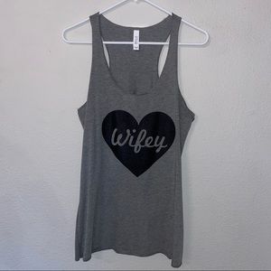 Wifey tank top